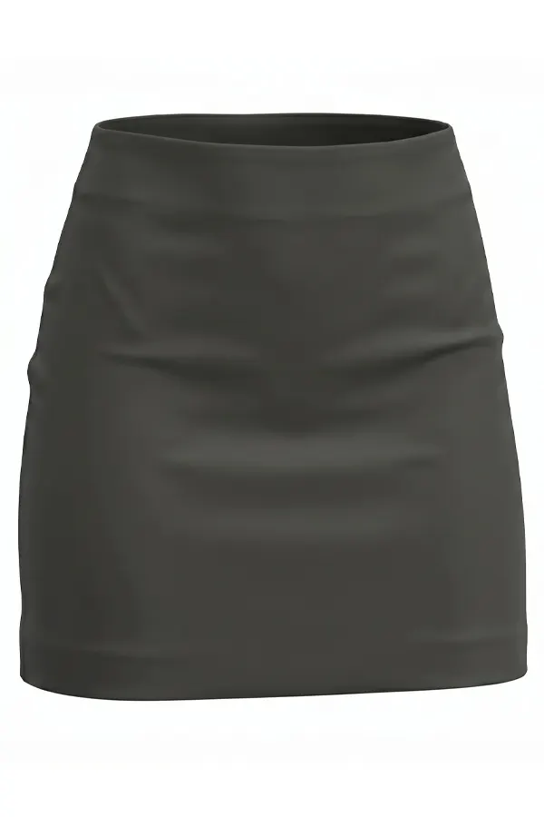 Essential Mini Skirt Gray