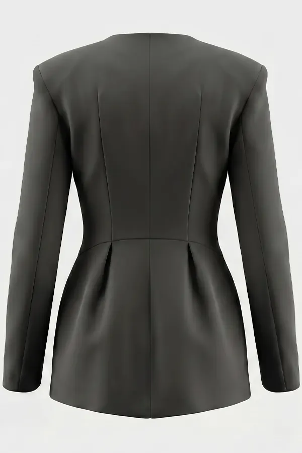 The Madeleine Blazer Gray